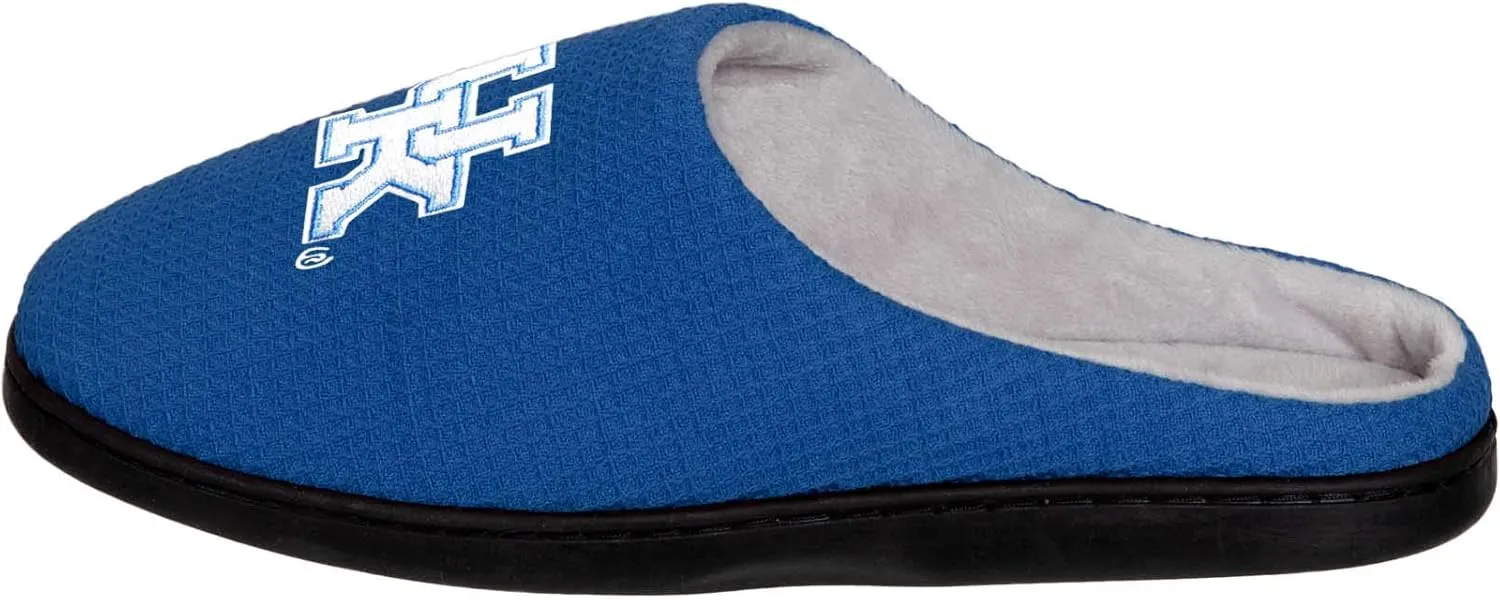 FOCO NCAA Mens Memory Foam Slide Slippers