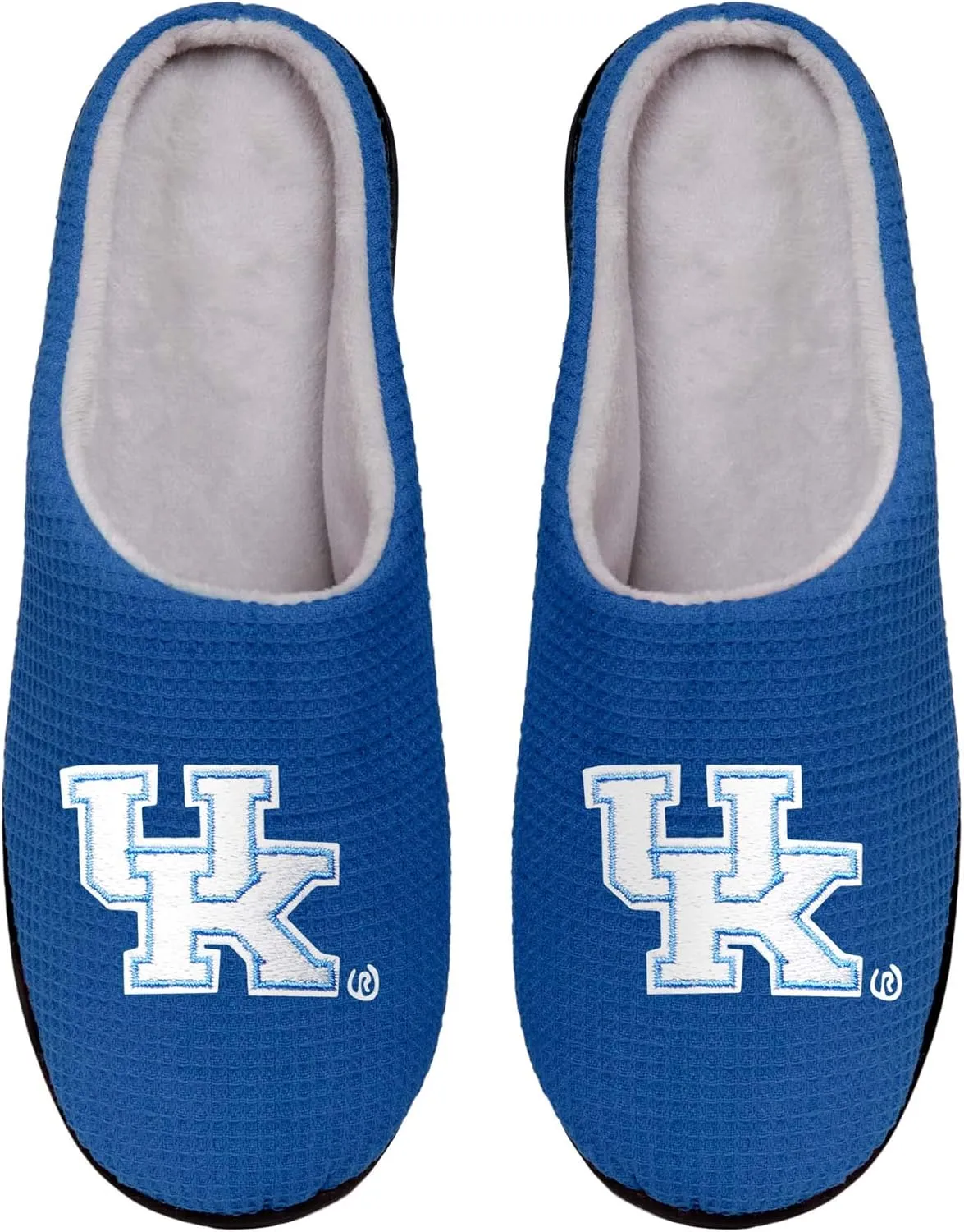 FOCO NCAA Mens Memory Foam Slide Slippers