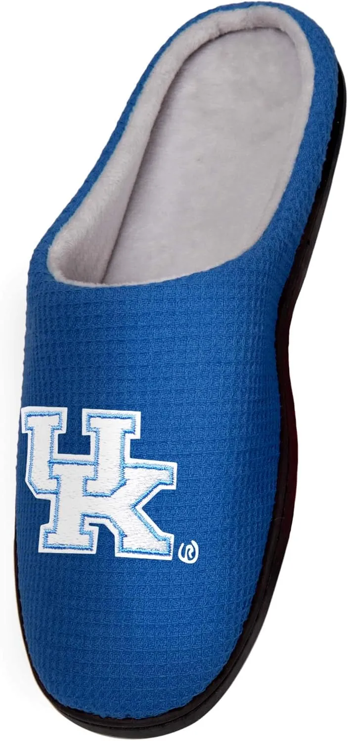 FOCO NCAA Mens Memory Foam Slide Slippers