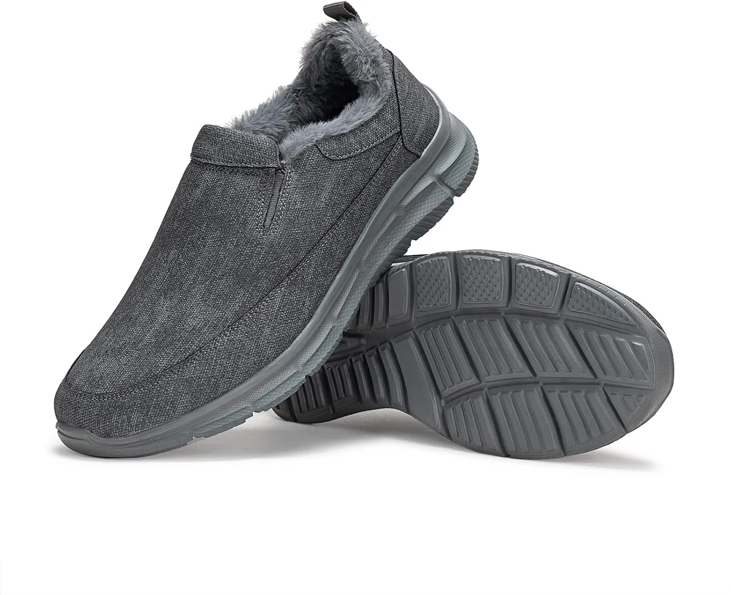 Frank Mully Men's Slip On Walking Shoes Lightweight Casual Knit Loafer Sneakers Comfortable Mesh Work Shoes Athletic Walking Shoes for Men Breathable