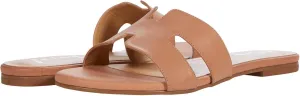 French Sole Alibi Sandal Camel Leather 7 M