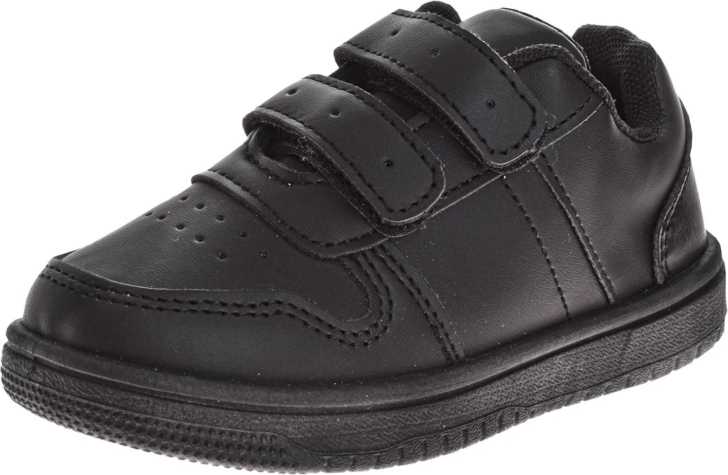 French Toast Boys Girls Strap Shoes - Athletic Casual Dress School Uniform Oxford Canvas Tennis Sneakers (Toddler/Little Kid/Big Kid)