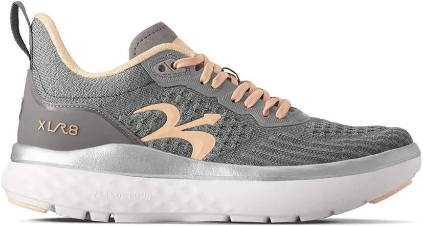 G-DEFY XLR8 Women’s Supportive Running Shoe | VersoShock Technology for Pain Associated with Prolonged Standing or Walking | Arch Support | Diabetic Shoes | Wide Shoes | Free Custom Orthotic