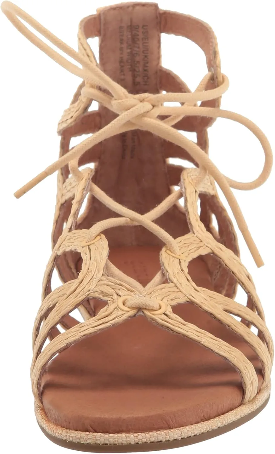 Gentle Souls Women's Break My Heart 3 Gladiator Sandal, Gold