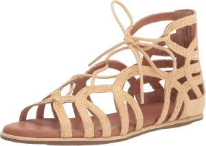 Gentle Souls Women's Break My Heart 3 Gladiator Sandal, Gold