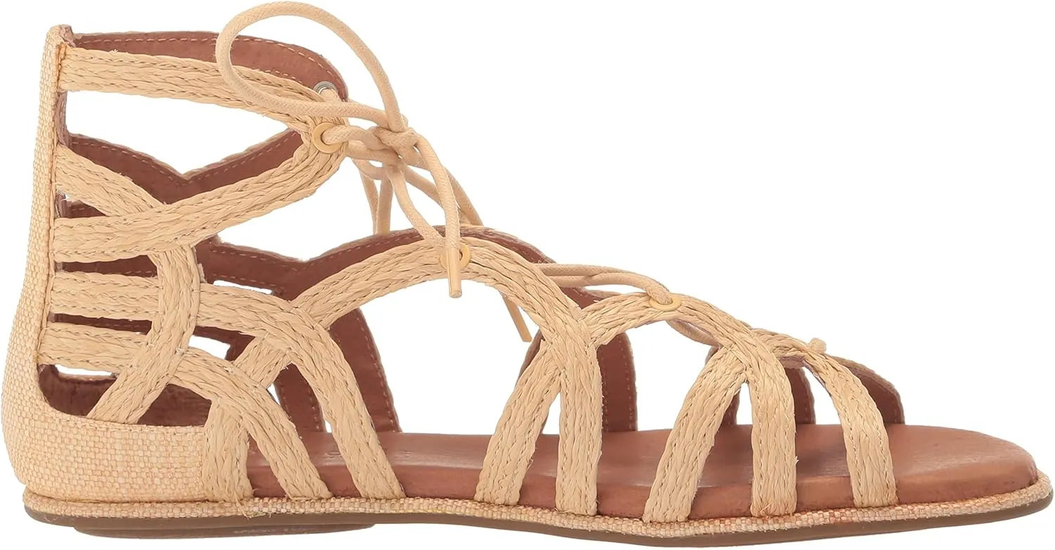 Gentle Souls Women's Break My Heart 3 Gladiator Sandal, Gold