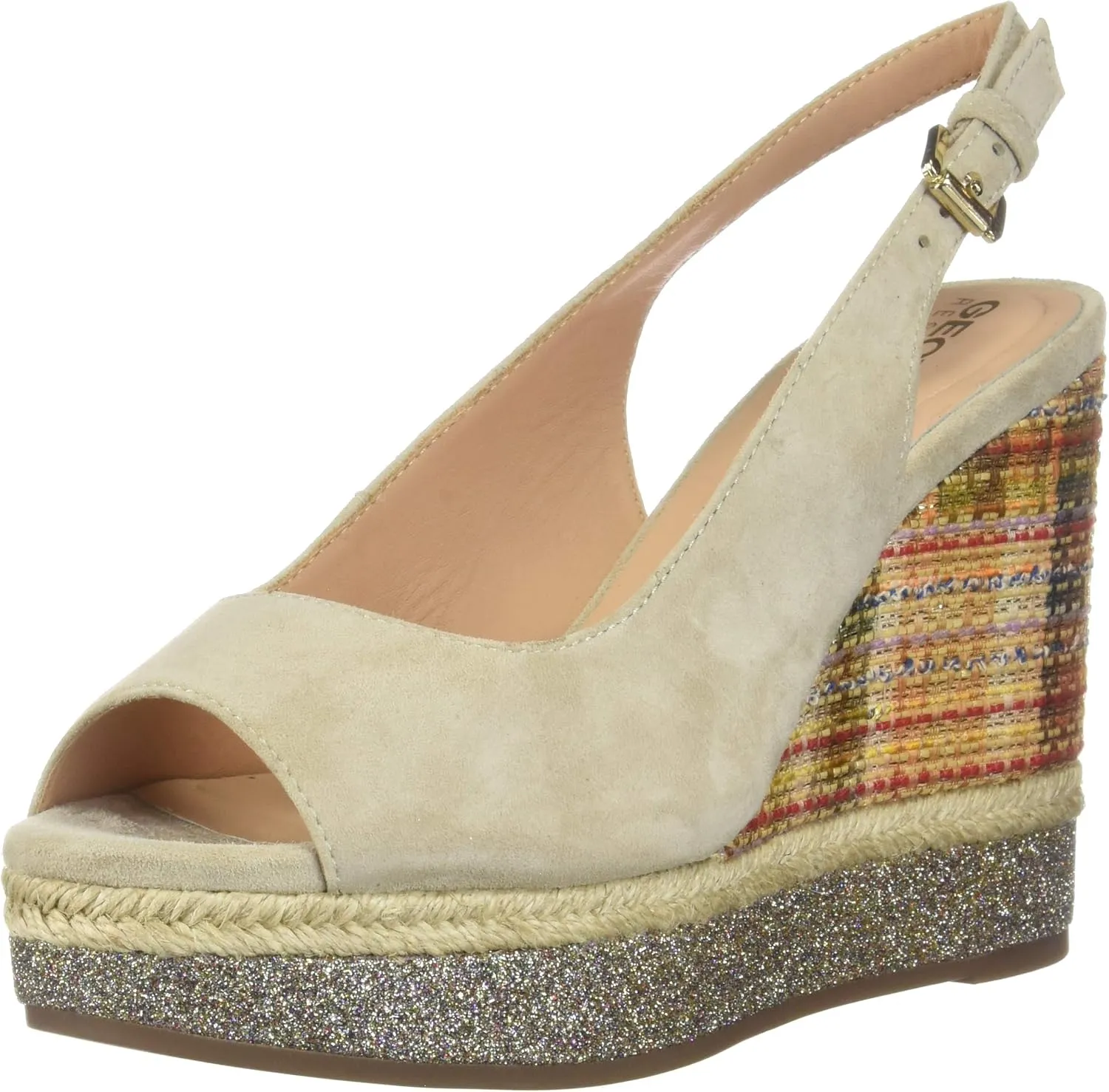 Geox Women's Yulimar Wedge Sandal