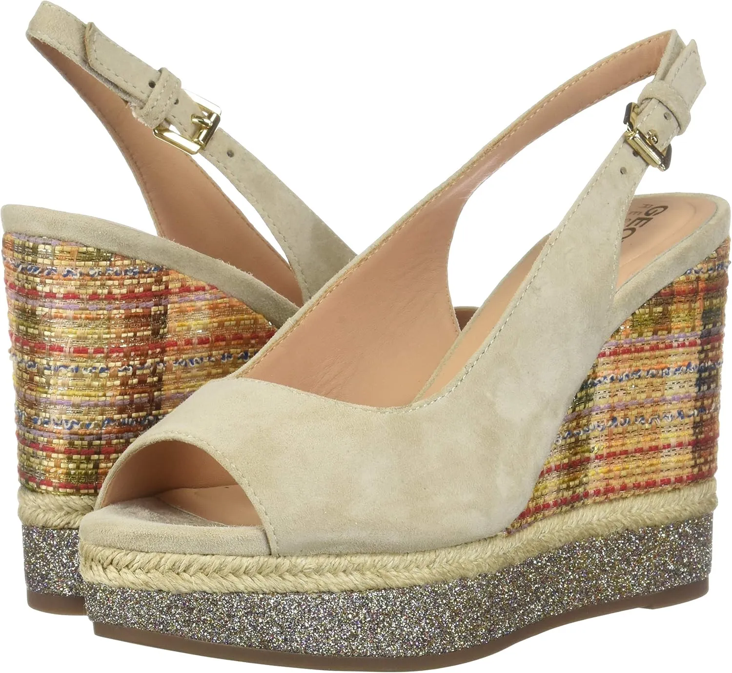 Geox Women's Yulimar Wedge Sandal