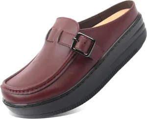 Glolily Women's Comfort Clogs- Professional Lightweight Slip-Resistant Work Shoe with Extra Cushion and Removeable Orthotic Arch Support Footbed for Women