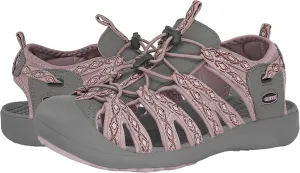 GRITION Hiking Sandals Women Closed Toe, Waterproof Lightweight Adjustable Hiking Athletic Sandals, Breathable For Beach Summer Adventure Comfortable Outdoor Sport