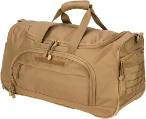 Gym Bag Duffle Bags for Men Women with Shoes Compartment Sport Weekend Travel Overnight Carry On Bag for Tactical Military Travel Work Out Bags (2.0 Tan)