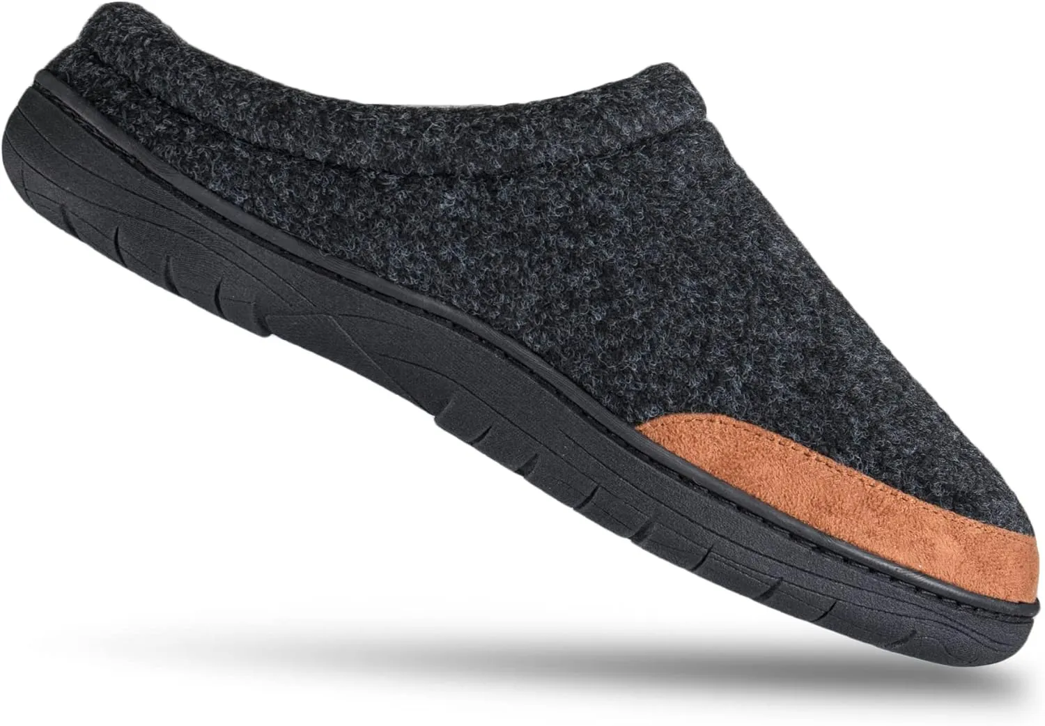 Haggar Men's Clog Slipper House Shoe Indoor/Outdoor with Memory Foam Comfort