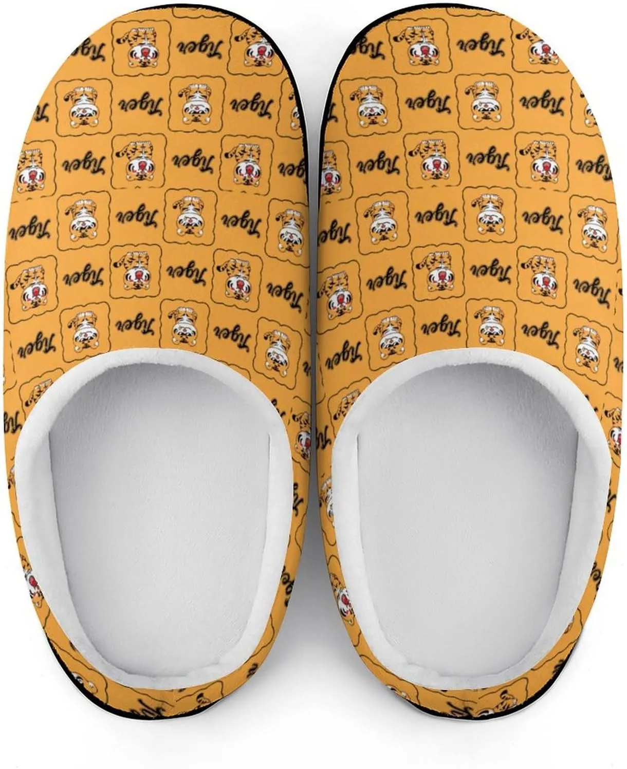 Halloween Green Eyes Black Birds Cat House Slippers For Woman Ladies Memory Foam Bedroom Slipper Outdoor Slip-On Shoes
