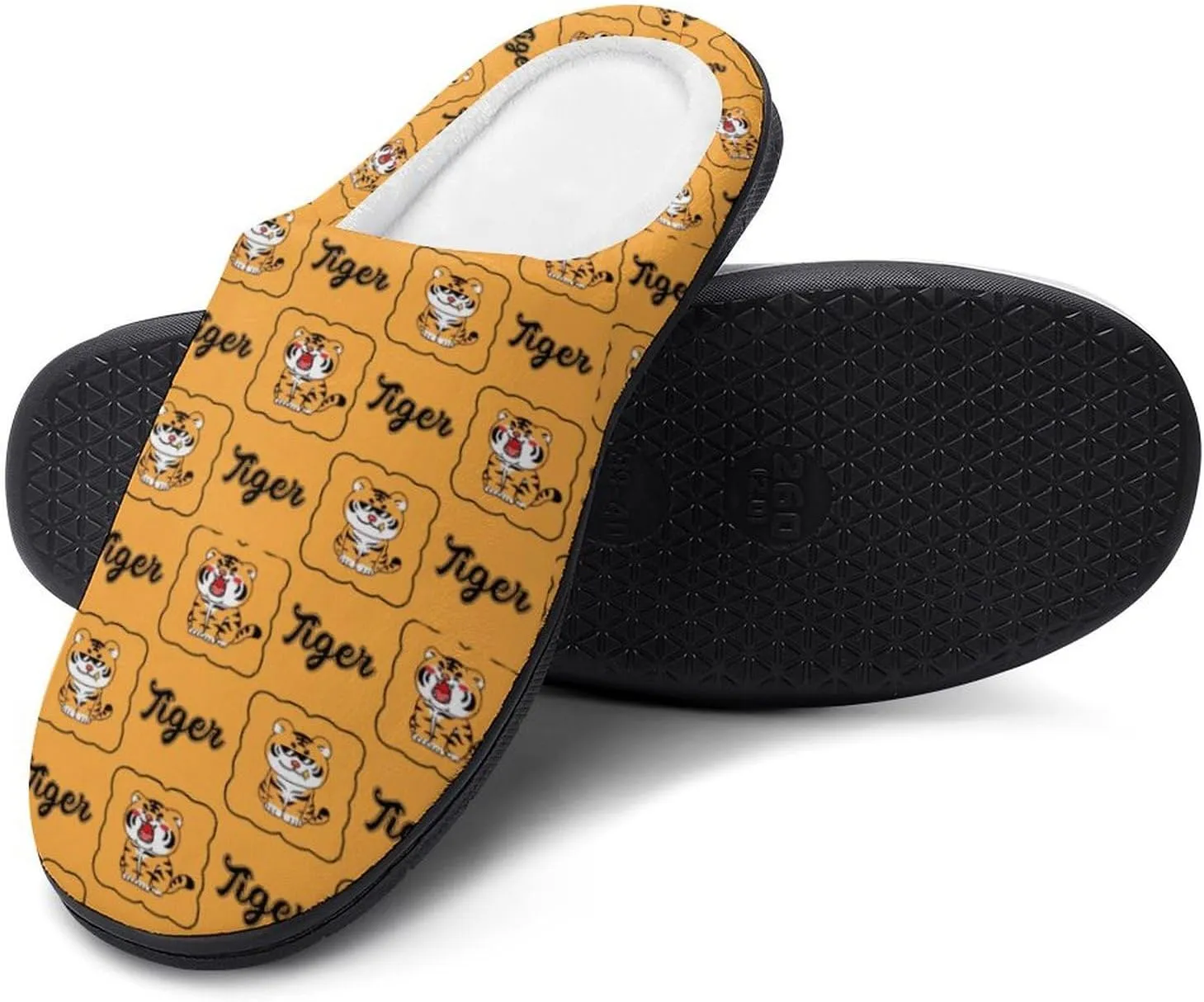 Halloween Green Eyes Black Birds Cat House Slippers For Woman Ladies Memory Foam Bedroom Slipper Outdoor Slip-On Shoes
