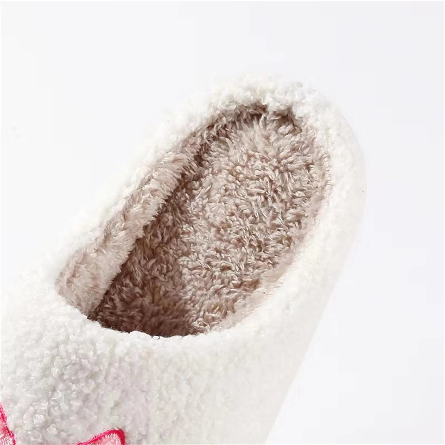 Halloween Pumpkin Slippers for Womens Mens Cute Cartoon Slippers Plush Warm Memory Foam Shoes