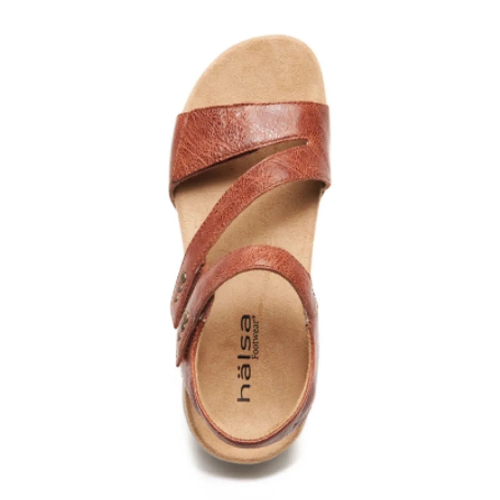 Halsa Denia Backstrap Sandal (Women) - Cognac