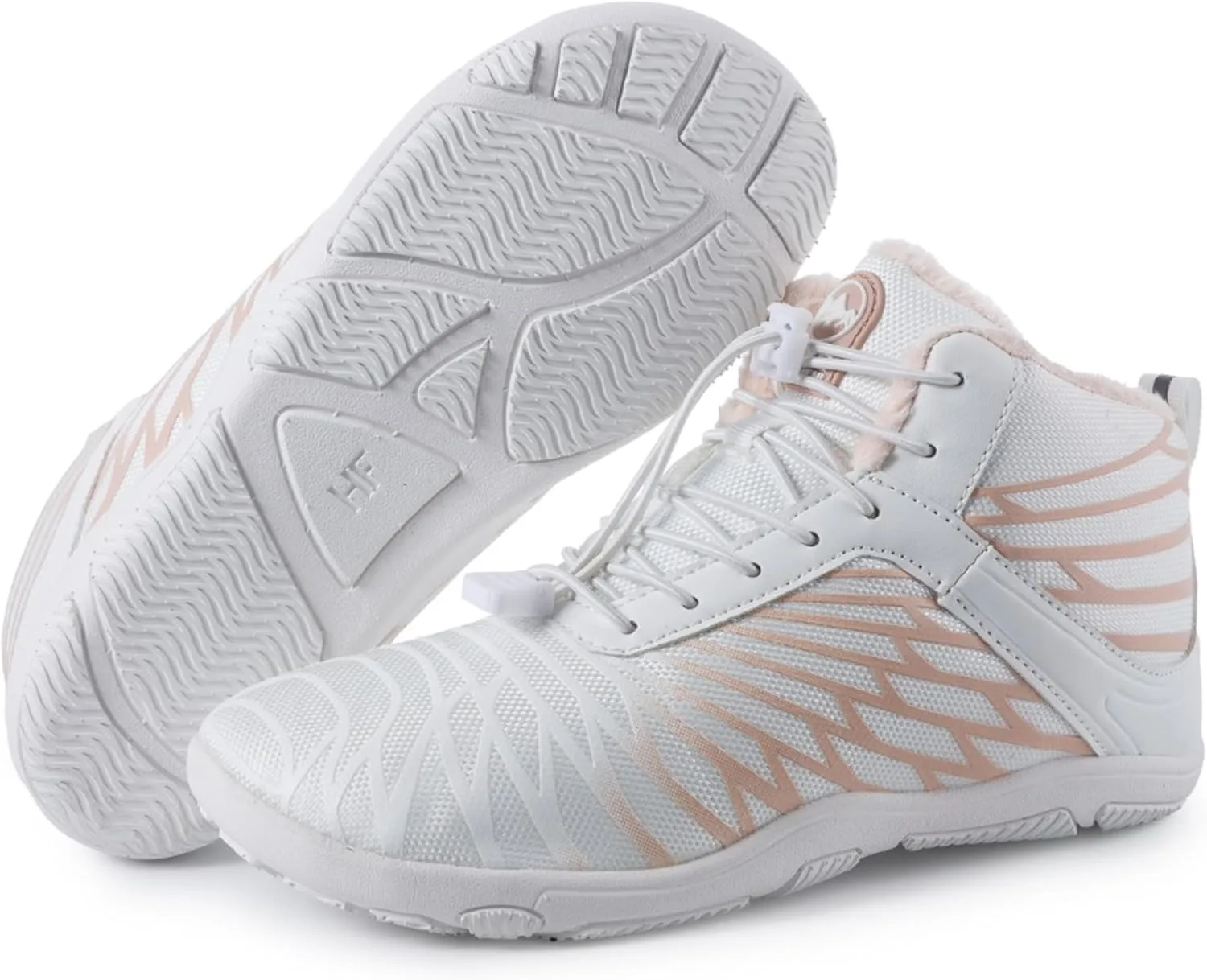 HF Winter Ergonomic Supportive Winter Barefoot Shoes, Zero-Drop Sole