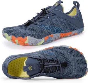 Hike Barefoot Shoes Women Men with Wide Toe Box Footwear Healthy Non-Slip Hike Beach Pool Aqua Swim Surf Hiking Running Athletic Water Shoe