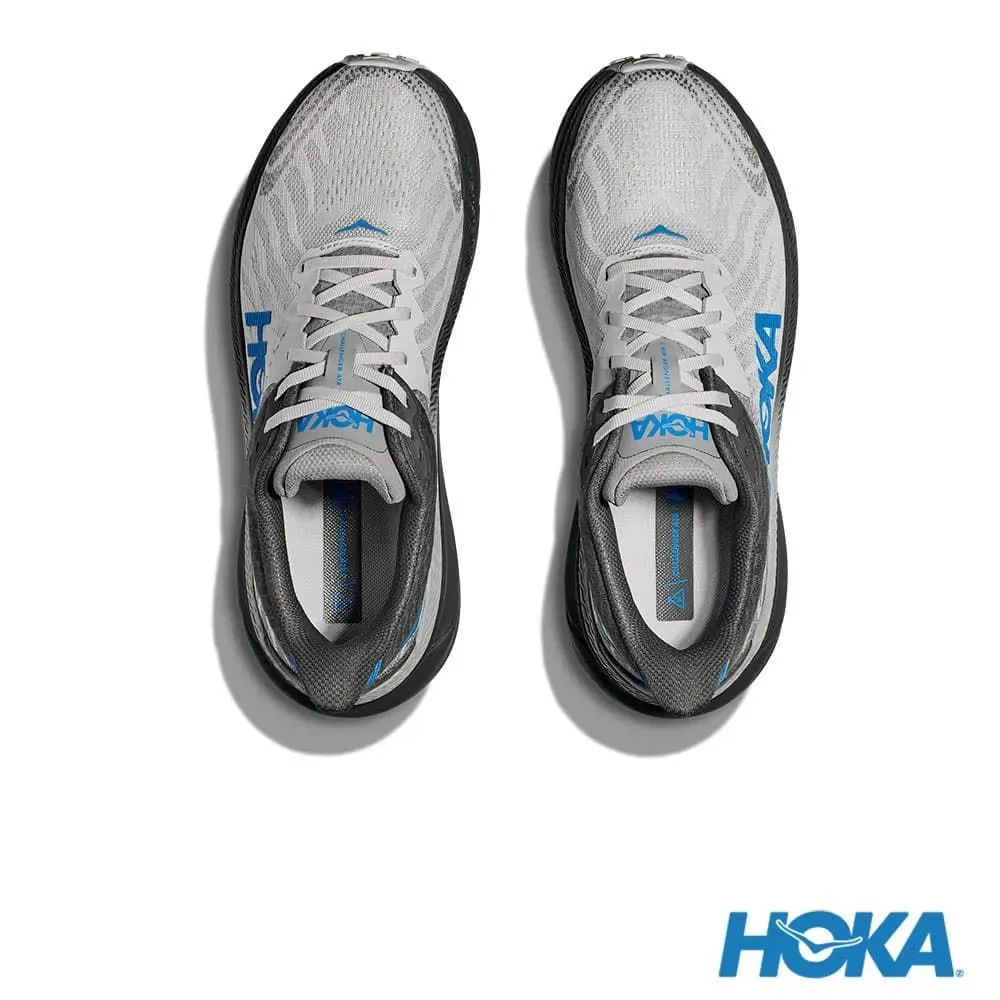 HOKA 男 Challenger 7 寬楦 全地形鞋 灰/藍 1134499OHK