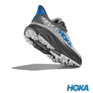 HOKA 男 Challenger 7 寬楦 全地形鞋 灰/藍 1134499OHK