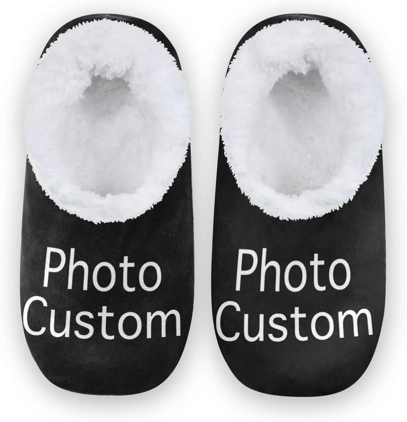 House Slippers Fuzzy Memory Foam Soft Slipper Socks for Woman Men