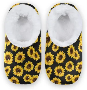 House Slippers Fuzzy Memory Foam Soft Slipper Socks for Woman Men