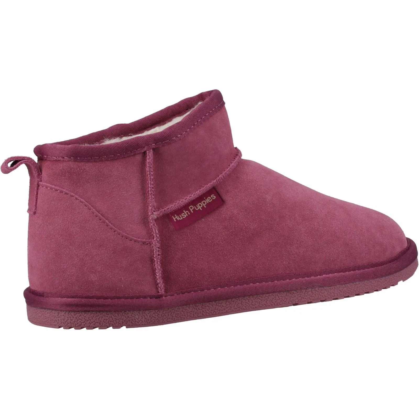 Hush Puppies Ashanti Suede Women's Pink Slippers