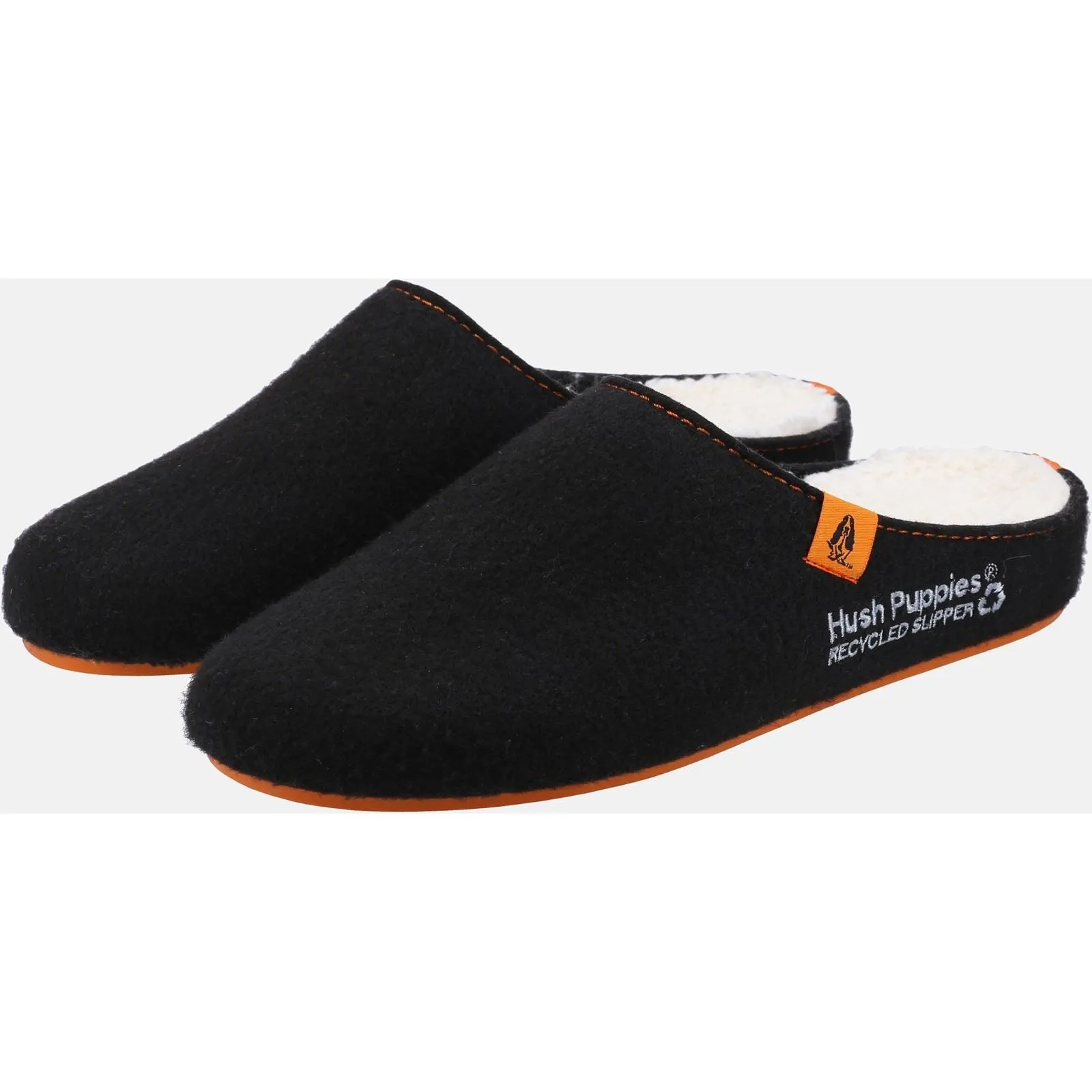 Hush Puppies Men's The Good Slipper in Black