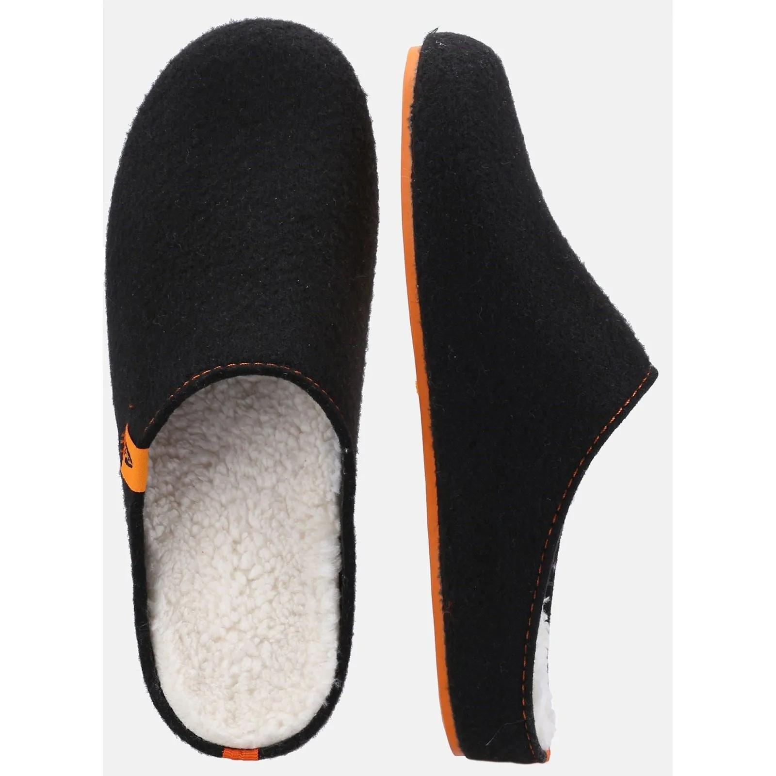 Hush Puppies Men's The Good Slipper in Black