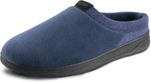 isotoner Men's Microterry Jake Clog Slipper-with Gel Infused Memory Foam
