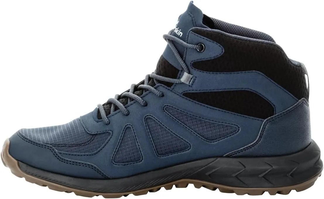 Jack Wolfskin Men's Woodland 2 Texapore Mid Hiking Shoe