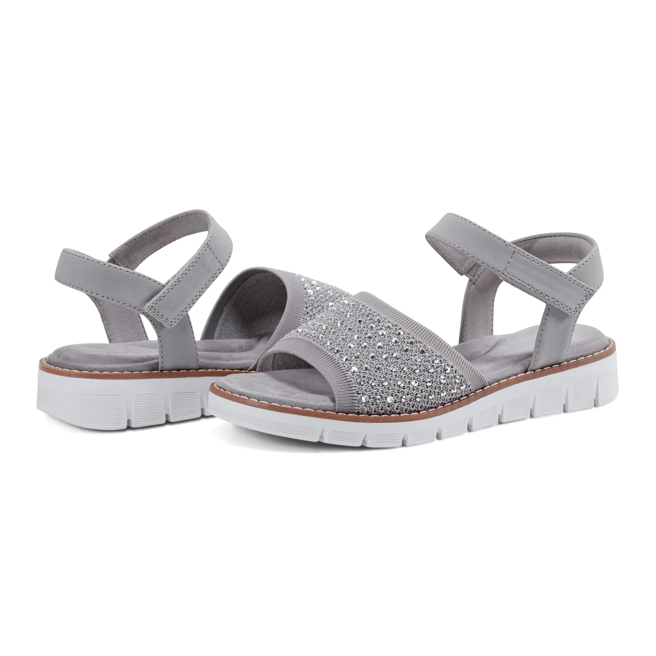 Jaela Rhinestone Sandals
