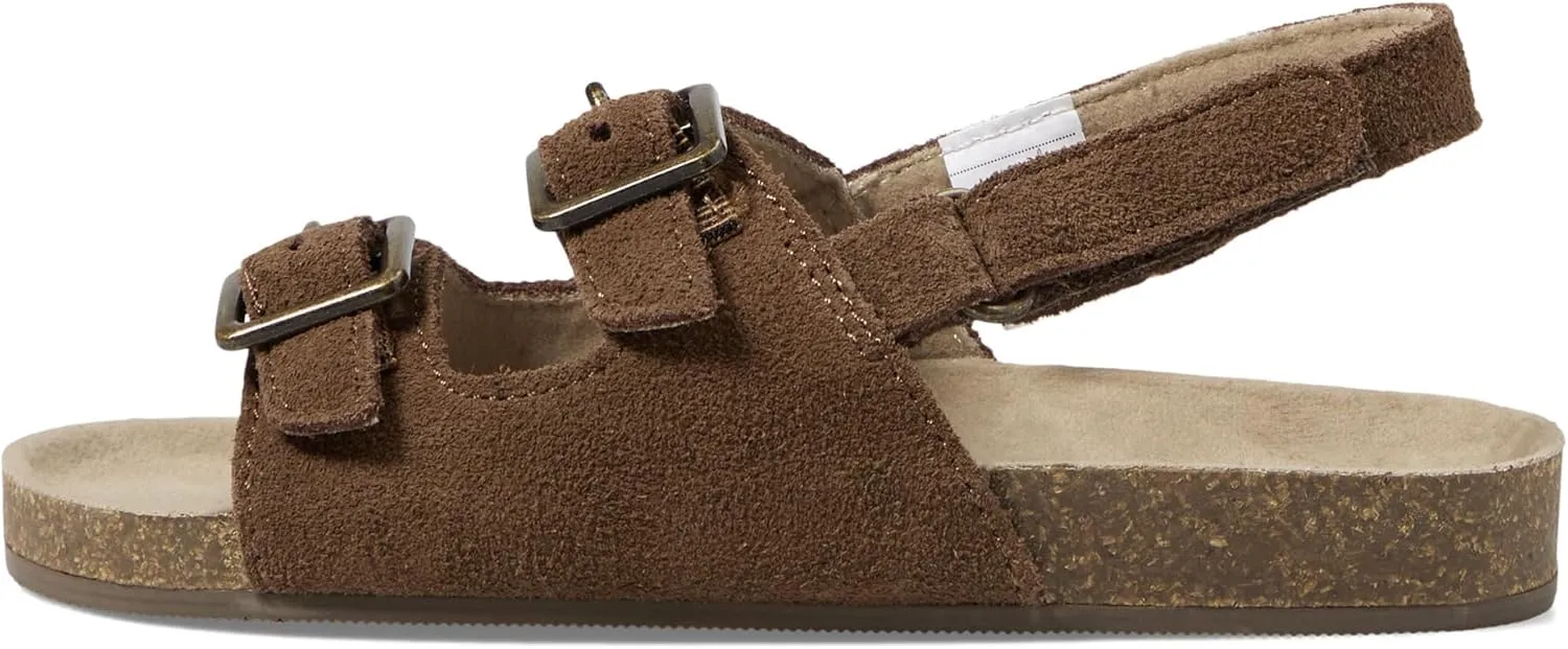 Janie and Jack Boy's Brown Sandal (Toddler/Little Big Kid)