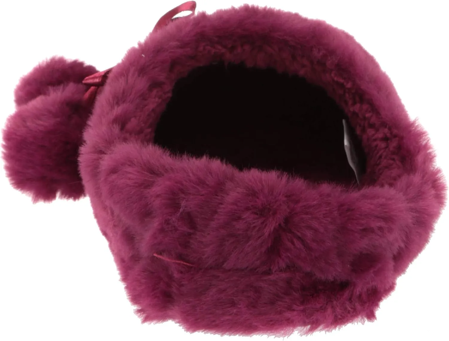 Jessica Simpson Girl's Cute and Cozy Plush Slip on House Slippers with Memory Foam