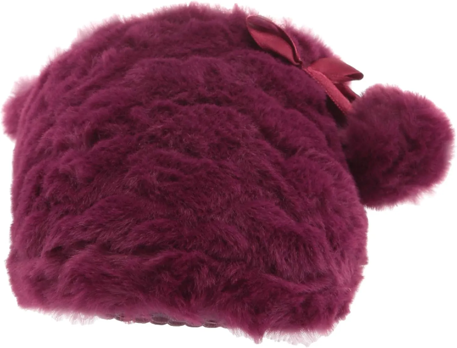 Jessica Simpson Girl's Cute and Cozy Plush Slip on House Slippers with Memory Foam