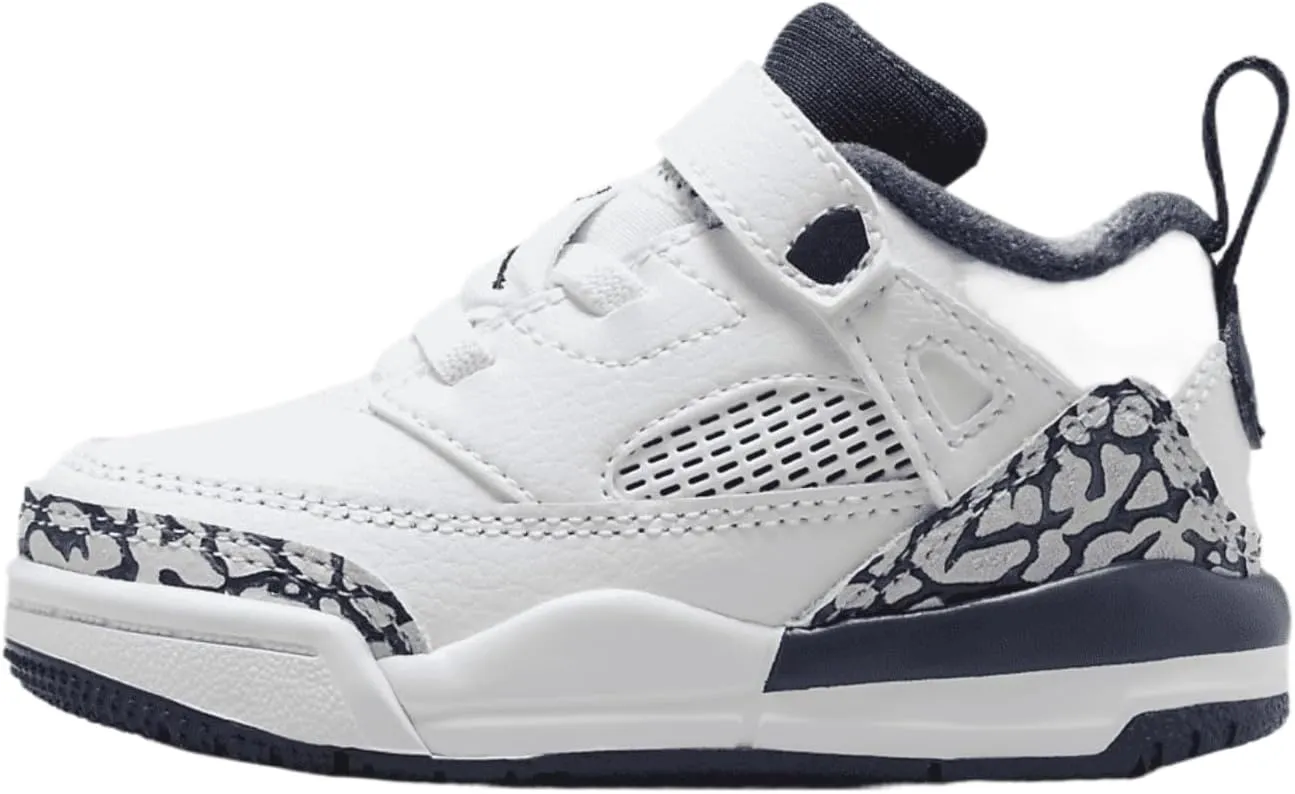 Jordan Spizike Low Baby/Toddler Shoes (FQ3952-104, White/Pure Platinum/Obsidian) Size 5