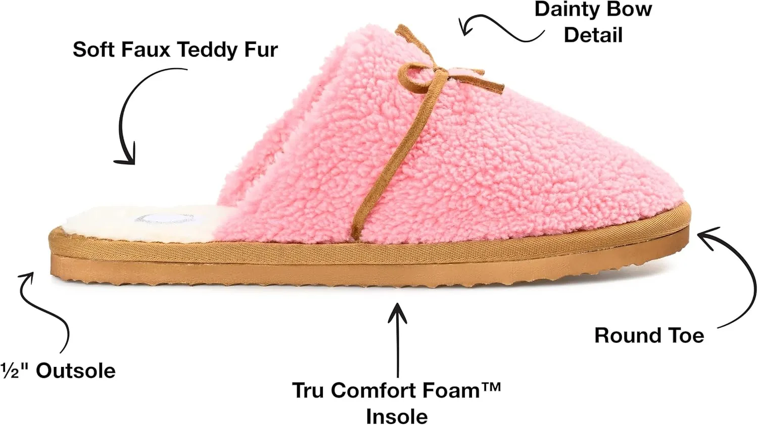 Journee Collection Women's Melodie Slipper