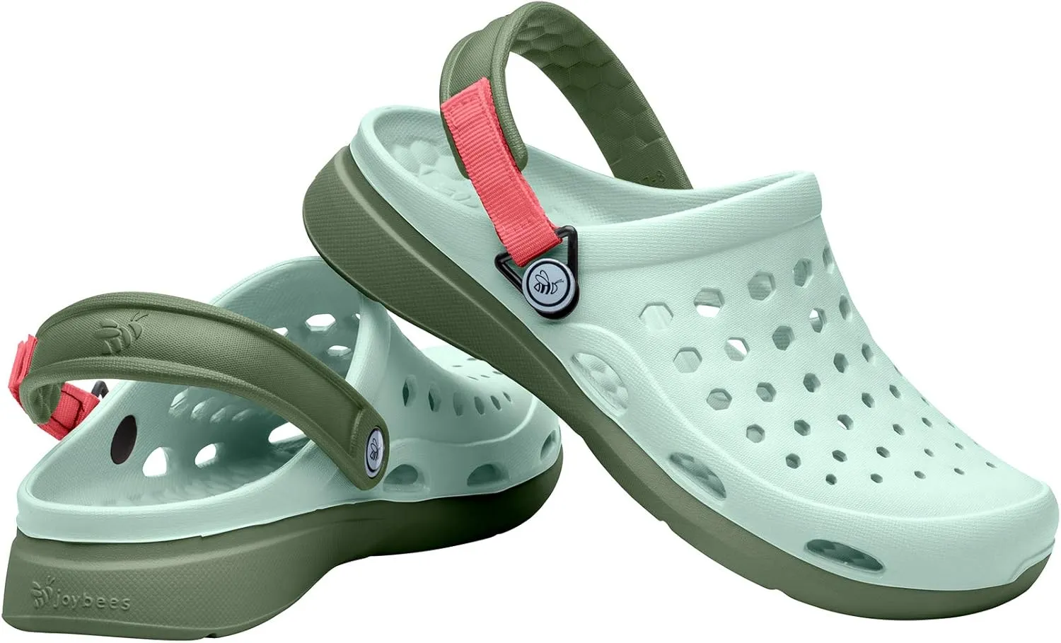 Joybees Modern Clog - Women's and Men's Comfortable Supportive Slip-on Shoe with Adjustable Strap