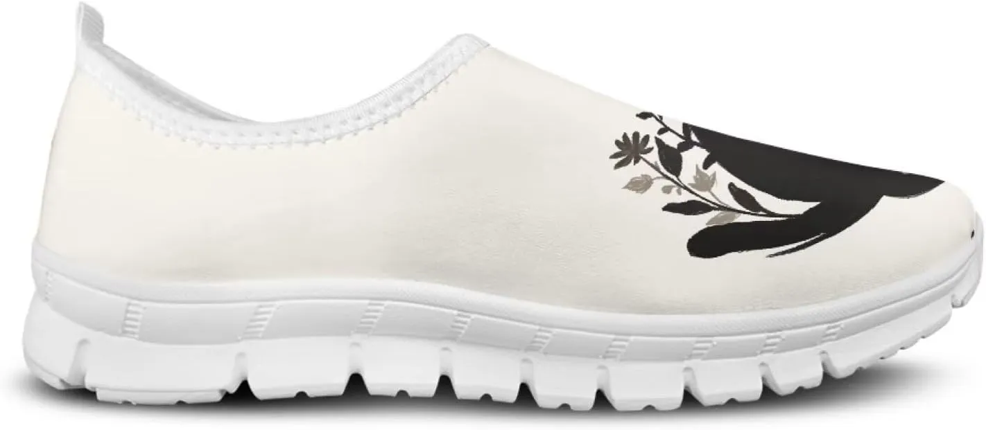 JoyLamoria Hummingbird Sneakers Low Top Flats Loafer Lightweight Walking Travel Shoes Girls 2025 Fashion Boat Shoes