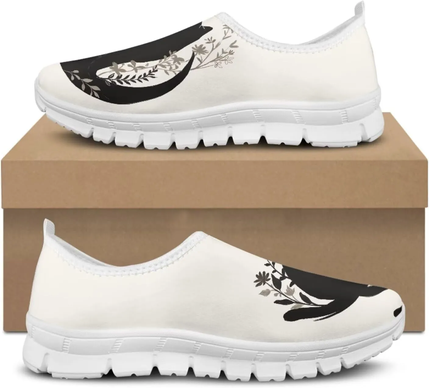 JoyLamoria Hummingbird Sneakers Low Top Flats Loafer Lightweight Walking Travel Shoes Girls 2025 Fashion Boat Shoes