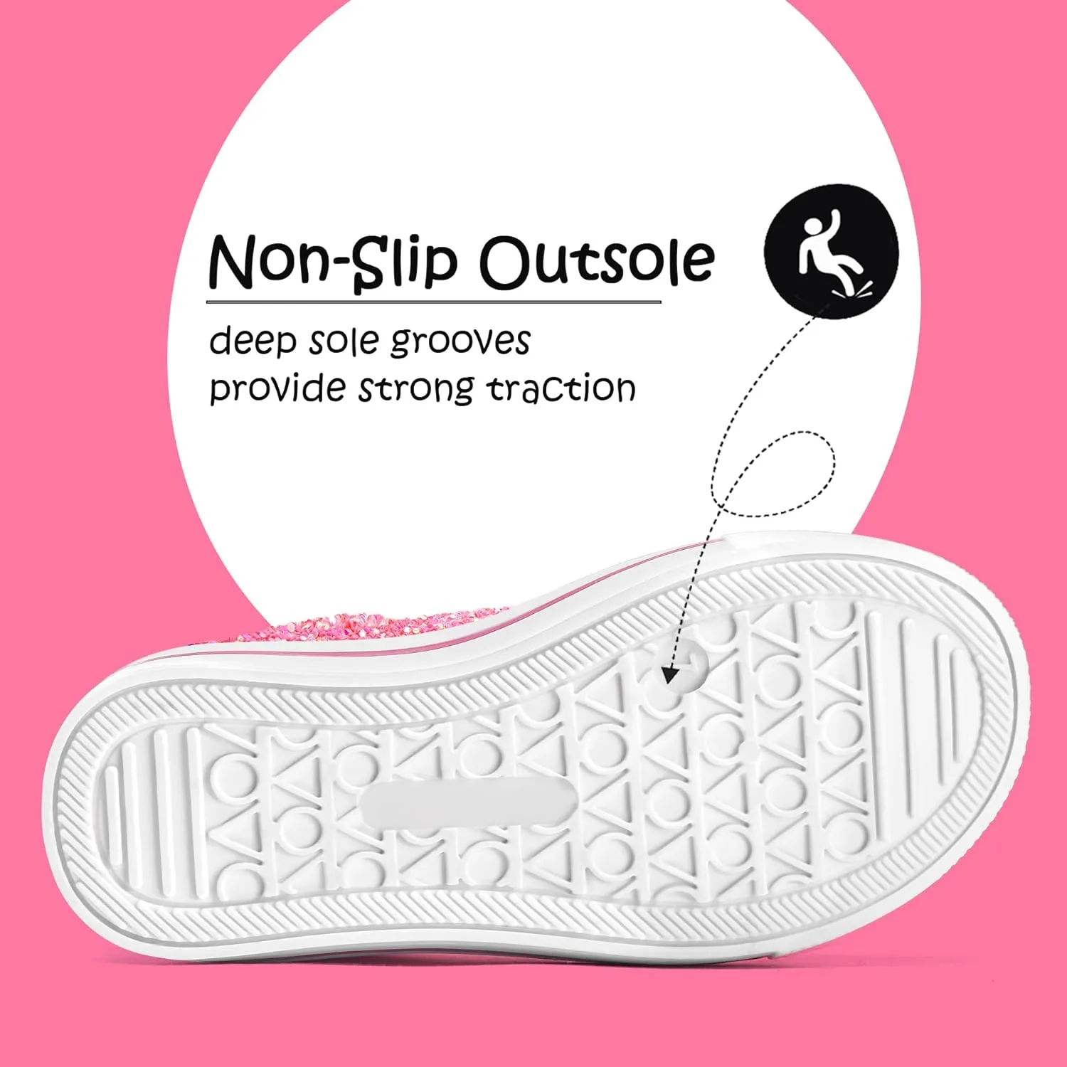 K KomForme Sneakers for Boys and Girls,Toddler Kids Soft Walking Shoes