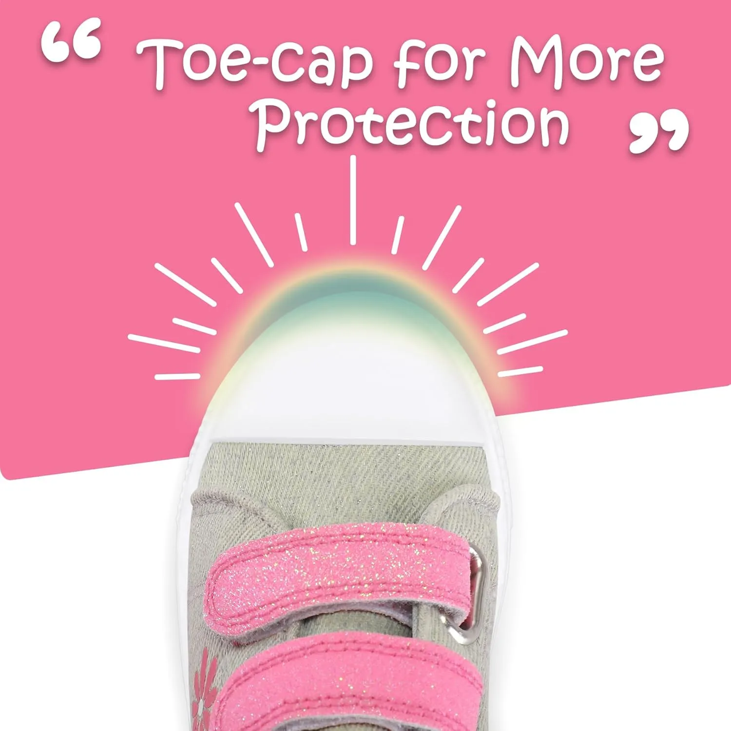 K KomForme Sneakers for Boys and Girls,Toddler Kids Soft Walking Shoes