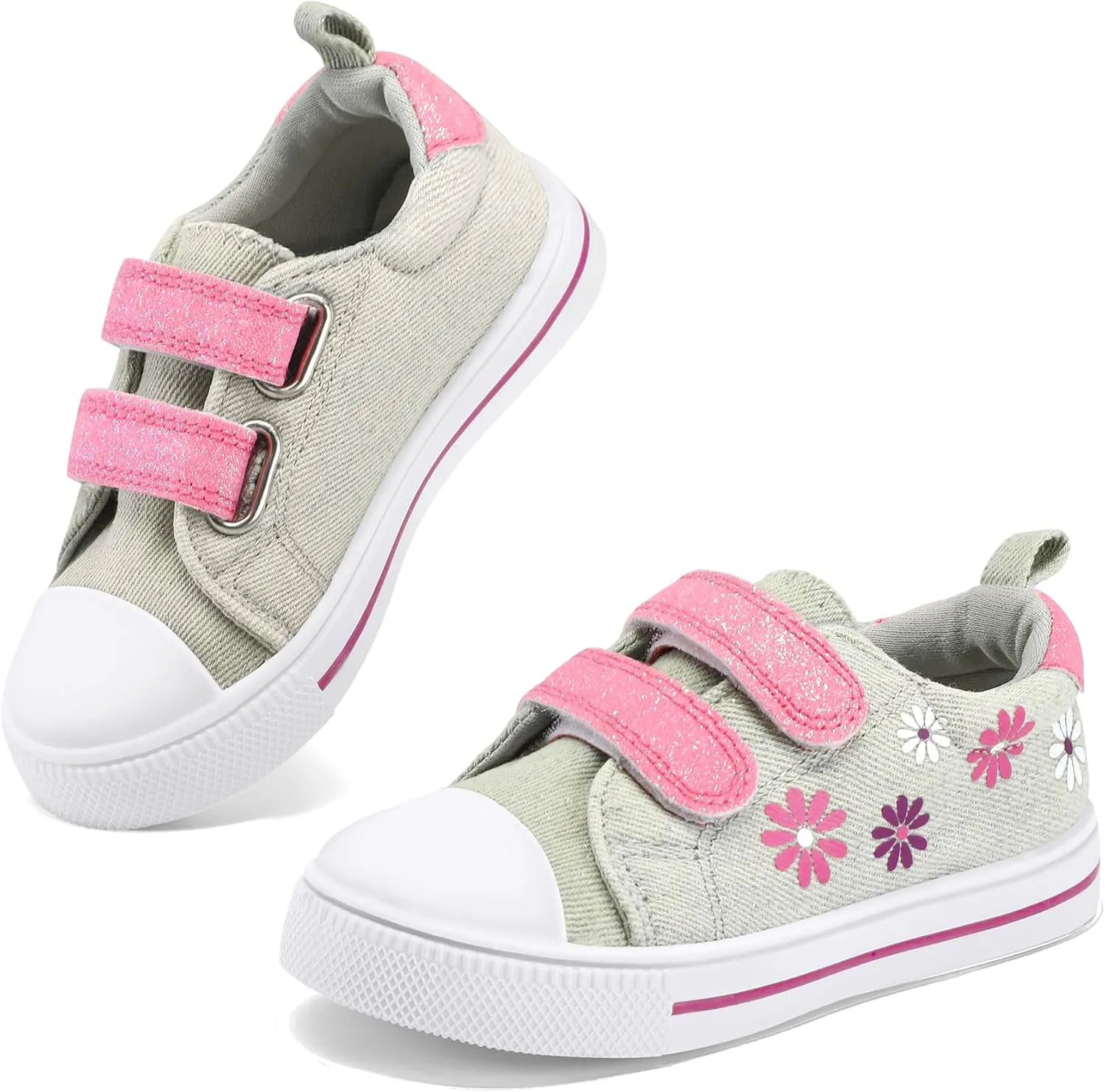 K KomForme Sneakers for Boys and Girls,Toddler Kids Soft Walking Shoes