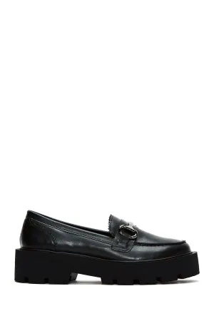 Kadın Tokalı Klasik Loafer