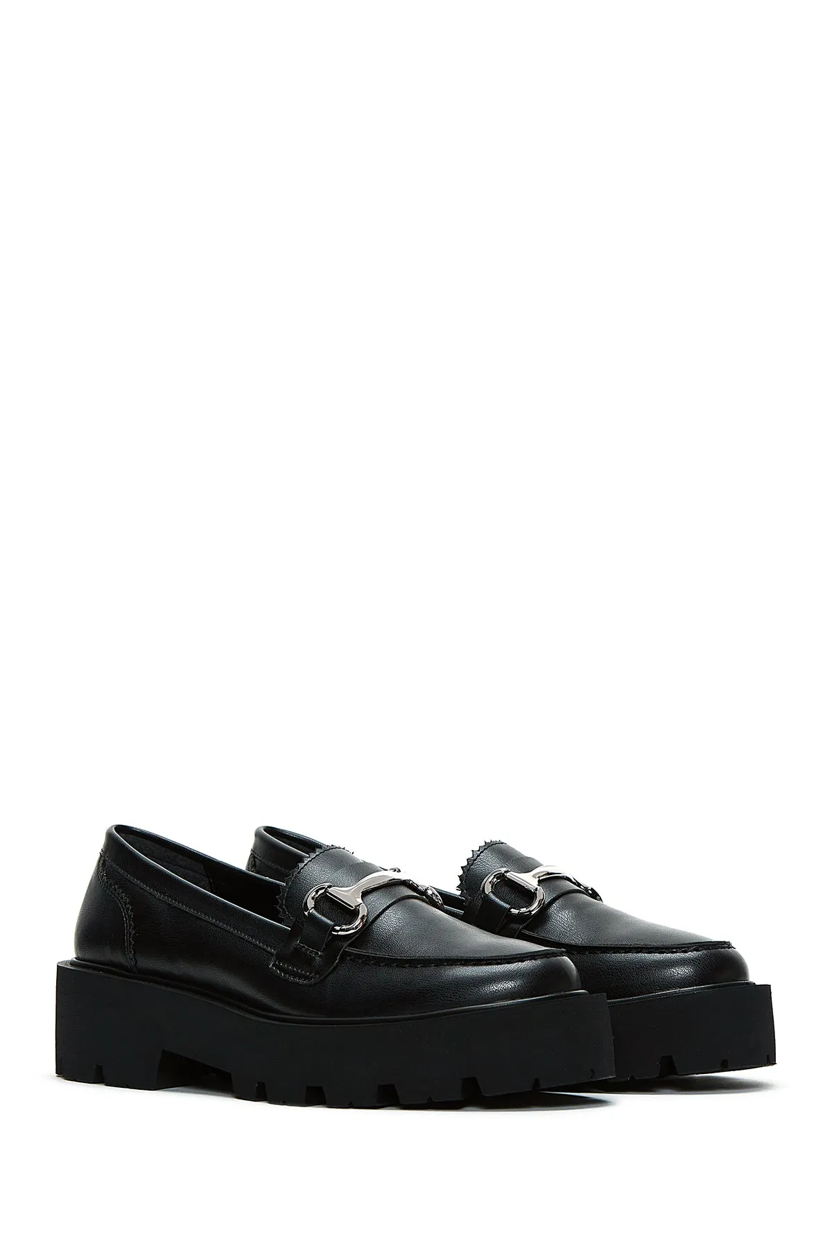 Kadın Tokalı Klasik Loafer