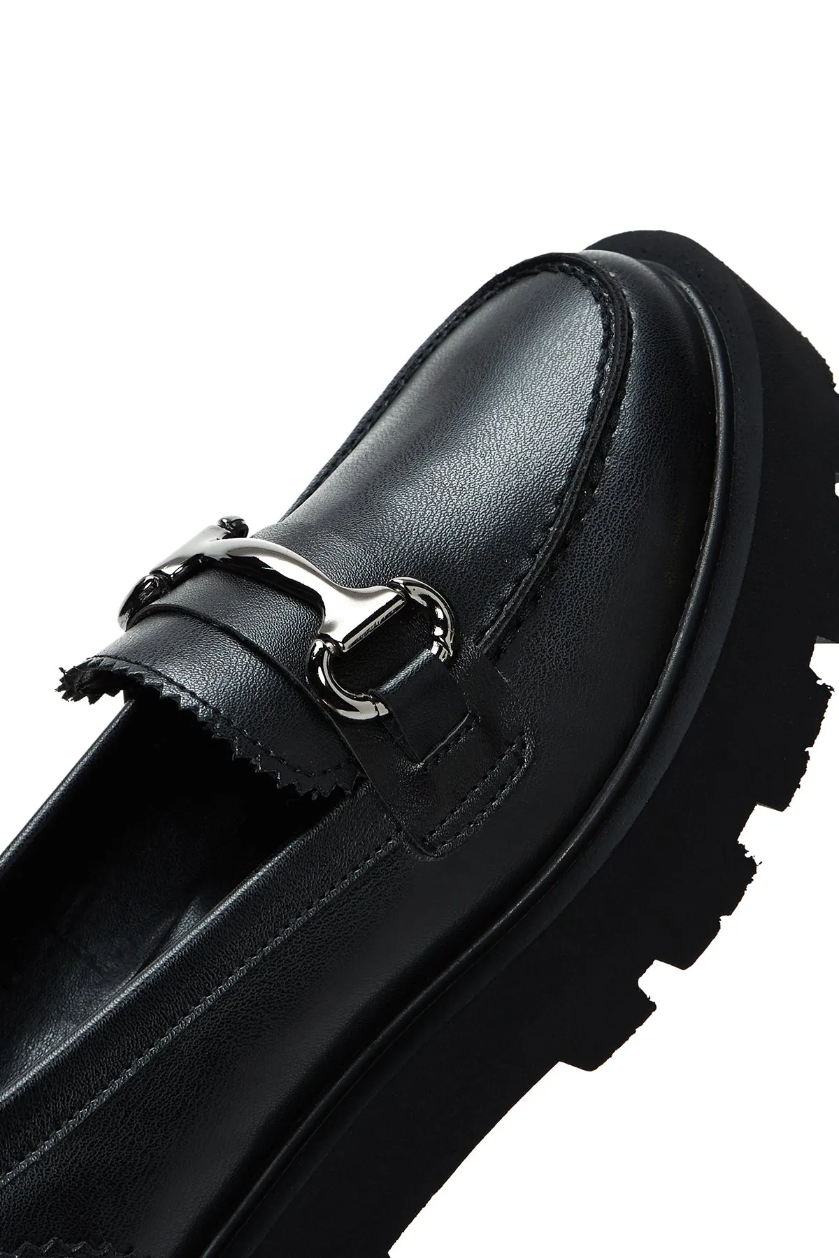 Kadın Tokalı Klasik Loafer