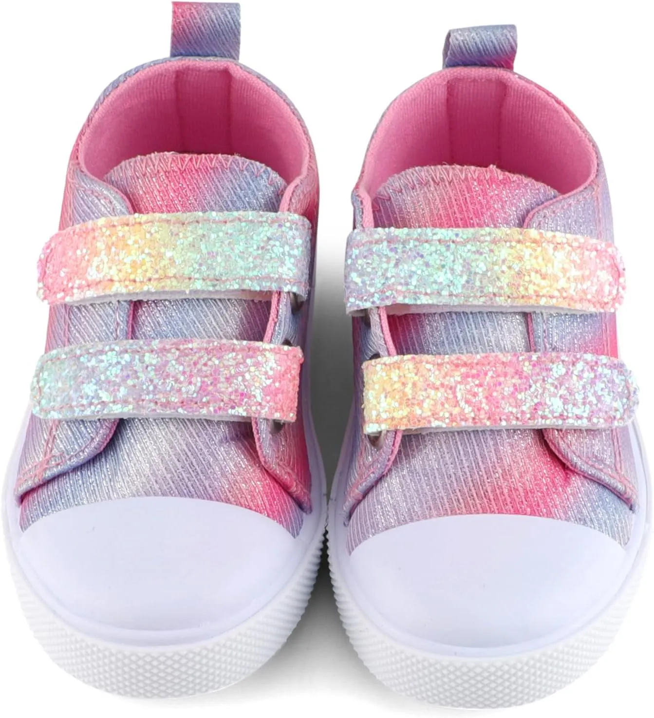 KAKU NANU Toddler Sneakers for Boys and Girls, Cute Cartoon Kids Soft Walking Shoes with Dual Hook and Loop
