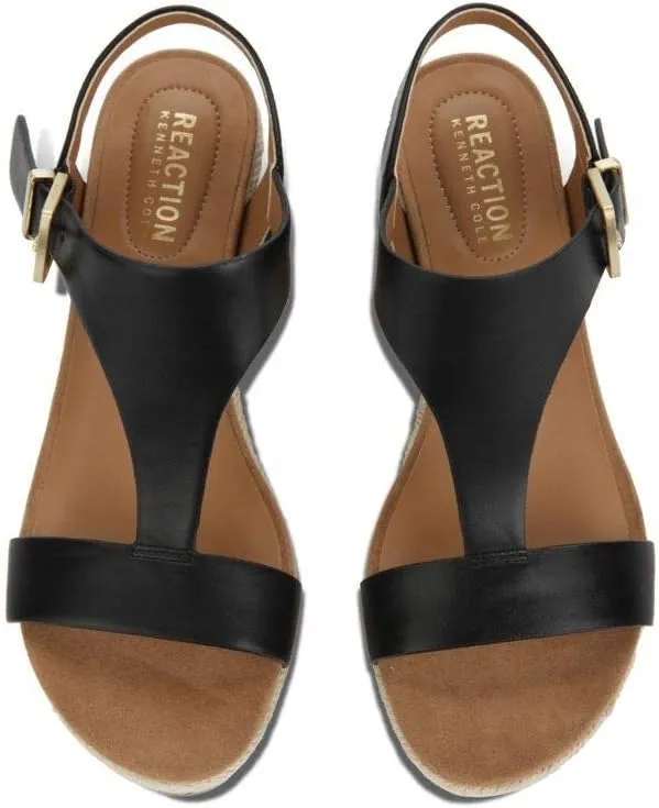 Kenneth Cole REACTION Women's Card T-Strap Wedge Sandal