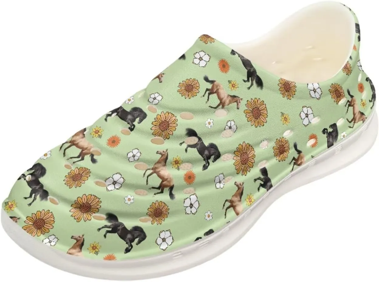 Kids Cute Animal Water Shoes Slip-On Sneaker Lightweight Breathable Sandal Outdoor & Indoor