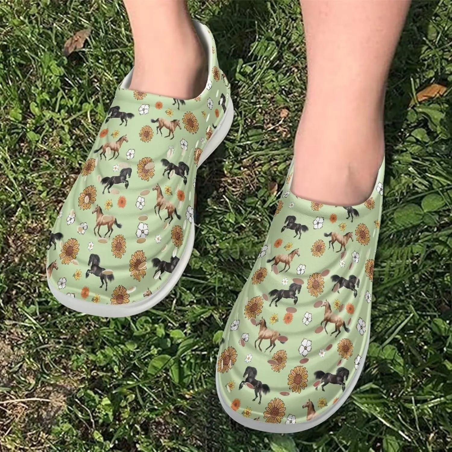 Kids Cute Animal Water Shoes Slip-On Sneaker Lightweight Breathable Sandal Outdoor & Indoor